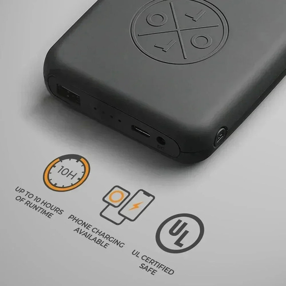 ORORO Women's Heated Jacket with Battery Pack and Detachable Hood Heating Jacket - Picture 8 of 13